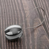 Max ABS Round Magnetic Curtain Panel Buckle Clips Voile Tiebacks Holdbacks Black