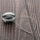 Max ABS Round Magnetic Curtain Panel Buckle Clips Voile Tiebacks Holdbacks Black