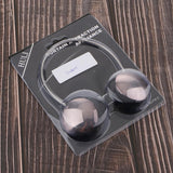Max ABS Round Magnetic Curtain Panel Buckle Clips Voile Tiebacks Holdbacks Black