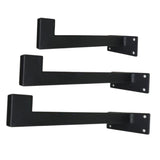 Max Wall Mounted Iron Bracket Industrial Scaffold Board Shelf Brackets 20cm