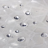 Max Mildew Resistant Anti-Bacterial PEVA Shower Curtain Liner White 180x200cm