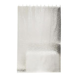 Max Mildew Resistant Anti-Bacterial PEVA Shower Curtain Liner White 180x200cm