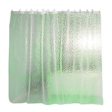 Max Mildew Resistant Anti-Bacterial PEVA Shower Curtain Liner Green 180x180cm