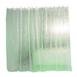 Max Mildew Resistant Anti-Bacterial PEVA Shower Curtain Liner Green 180x180cm