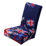 Maxbell Dining Room Chair Cover Seat Protector Banquet Chair Slipcover Flag