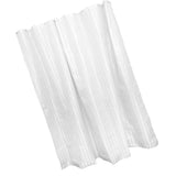 Max 180x180cm Striped Shower Curtains Waterproof for Bathroom White