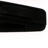 Max 10pcs Flocked Clothes Velvet Clips/Clothespins/Clothing Clamps Black