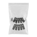 Max 10pcs Flocked Clothes Velvet Clips/Clothespins/Clothing Clamps Black