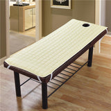 Max SPA Massage Treatment Bed Cover Mattresses Beige 185x70cm