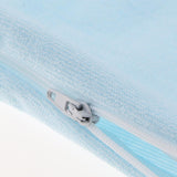 Max Waterproof Mite-proof Luxury Silky Pillowcases Zipper - Blue - 48x74cm - Aladdin Shoppers