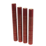 Max 100 PVC Wine Bottle Heat Shrink Capsules 32mm -Burgundy(Gold Top Strips ) - Aladdin Shoppers