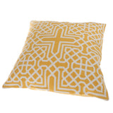 Max Embroidered Sofa Cushion Cover Throw Pillow Case Replacement 45x45cm Yellow