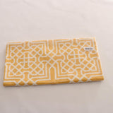 Max Embroidered Sofa Cushion Cover Throw Pillow Case Replacement 45x45cm Yellow