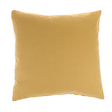 Max Embroidered Sofa Cushion Cover Throw Pillow Case Replacement 45x45cm Yellow