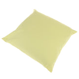 Max Solid Color Cotton Throw Pillow Case Sofa Cushion Cover 45x45cm Yellow
