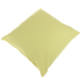 Max Solid Color Cotton Throw Pillow Case Sofa Cushion Cover 45x45cm Yellow