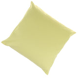 Max Solid Color Cotton Throw Pillow Case Sofa Cushion Cover 45x45cm Yellow