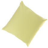 Max Solid Color Cotton Throw Pillow Case Sofa Cushion Cover 45x45cm Yellow