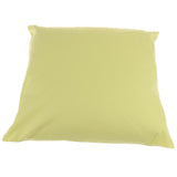Max Solid Color Cotton Throw Pillow Case Sofa Cushion Cover 45x45cm Yellow