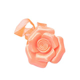 Max ABS Rose Magnetic Curtain Panel Buckles Voile Tiebacks Holdbacks Orange