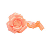 Max ABS Rose Magnetic Curtain Panel Buckles Voile Tiebacks Holdbacks Orange
