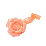 Max ABS Rose Magnetic Curtain Panel Buckles Voile Tiebacks Holdbacks Orange