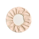 Linen Anti-slip Bar Stool Cover Round Lift Chair Seat Sleeve Dia 40cm_B