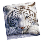 Max 2 Panel Set Digital Printing Curtains 3D Animals Tiger-85x200cm