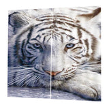 Max 2 Panel Set Digital Printing Curtains 3D Animals Tiger-85x200cm