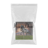 Max 2 Panel Set Digital Printing Curtains 3D Animals Horse-85x200cm