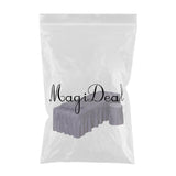 Soft Beauty Massage Bed Sheet With Pillowcase and Stool Cover Gray Purple