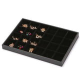 Max Velvet Bracelet Bangle Watch Jewelry Display Tray Storage Case Box 24 Grid - Aladdin Shoppers