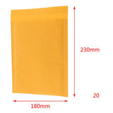 Max Kraft Bubble Mailers Self Sealing Padded Shipping Envelopes 20pcs 200x250mm