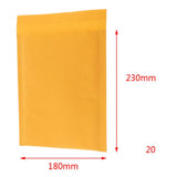 Max Kraft Bubble Mailers Self Sealing Padded Shipping Envelopes 20pcs 200x250mm
