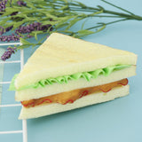 Max Artificial Lifelike Fake Food Bread Sandwich