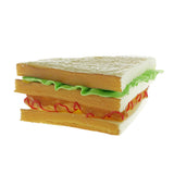 Max Artificial Lifelike Fake Food Bread Sandwich