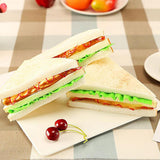 Max Artificial Lifelike Fake Food Bread Sandwich