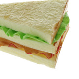 Max Artificial Lifelike Fake Food Bread Sandwich