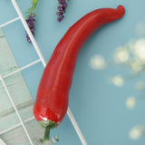 Artificial Lifelike Fake Food Red Chilli