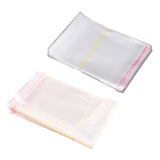 Maxbell 200pcs Transparent Opp Bag Plastic Bags Self Adhesive Seal  6x8cm