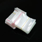 Maxbell 200pcs Transparent Opp Bag Plastic Bags Self Adhesive Seal  6x8cm