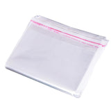 Maxbell 200pcs Transparent Opp Bag Plastic Bags Self Adhesive Seal  6x8cm