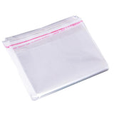 Maxbell 200pcs Transparent Opp Bag Plastic Bags Self Adhesive Seal  6x8cm