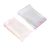 Maxbell 200pcs Transparent Opp Bag Plastic Bags Self Adhesive Seal  6x8cm