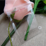 Maxbell 200pcs Transparent Opp Bag Plastic Bags Self Adhesive Seal  6x8cm