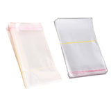 Maxbell 200pcs Transparent Opp Bag Plastic Bags Self Adhesive Seal  6x8cm