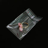Maxbell 200pcs Transparent Opp Bag Plastic Bags Self Adhesive Seal  8x12cm