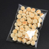 Maxbell 200pcs Transparent Opp Bag Plastic Bags Self Adhesive Seal  8x12cm