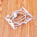 Maxbell 200pcs Transparent Opp Bag Plastic Bags Self Adhesive Seal  9x16cm