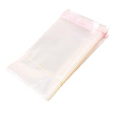 Maxbell 200pcs Transparent Opp Bag Plastic Bags Self Adhesive Seal  9x16cm